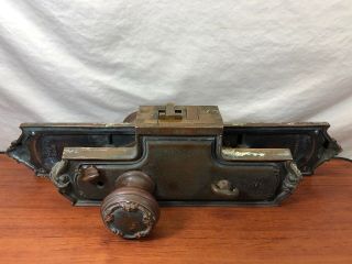 Vintage Sargent Union Lock Co.  Antique Ornamental Old Brass Door Knob Hardware