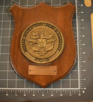 Military Jfk Invitational Boxing 1972 Light Heavy Weight Champion Plaque Trophy