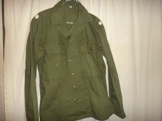 Herringbone Jacket Size 36r Lt.  Colonel
