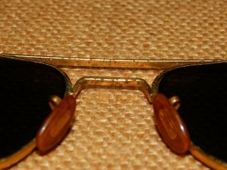 vintage 1960 ' s 1970 ' s US PILOT aviator sunglasses GENERAL OPTICAL 5 1/2 3 4