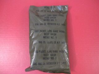 Vietnam Era Us Army Lrrp Long Range Patrol Food Packet Or Ration - Rare