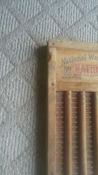 Vintage National Washboard.  No 801.  The Brass King 2