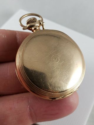 Antique Miniature Gold Filled Pocket Watches - Elgin / Waltham 5