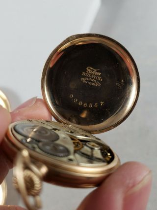 Antique Miniature Gold Filled Pocket Watches - Elgin / Waltham 6