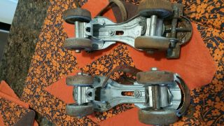 Vintage Old Time Roller Skates no key 2