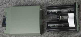 Harris Military Prc - 152 Radio L123 Battery Holder Rf - 5911 - Ps002 12050 - 2005 - 01