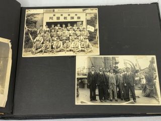 WWII Japanese Army Soldiers Photo Album - 156 Photo ' s 5