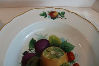 SET 4 MEISSEN FRUIT SOUP BOWLS 19TH CENTURY 6