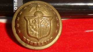 Pretty Non Dug Civil War York State Seal Coat Button