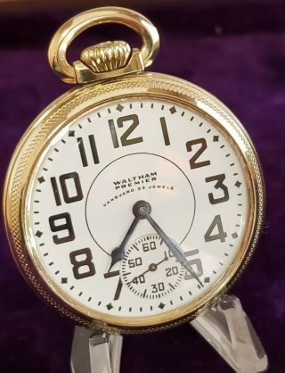 Vintage 16s 23j Waltham Vanguard Pocket Watch