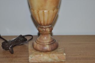 Vintage Antique Italian Alabaster Medium size Lamp 21 