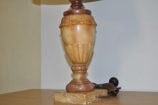 Vintage Antique Italian Alabaster Medium size Lamp 21 