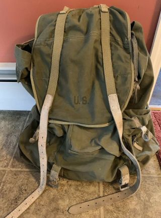 Wwii Us Army 10th Mountain Division Rucksack Protection Products Co.  1943.