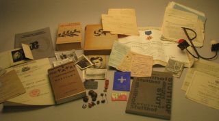Wwii Polish Poland Pow Dog Tag Archive Kotwica Medal Pins Badges Id Papers Books