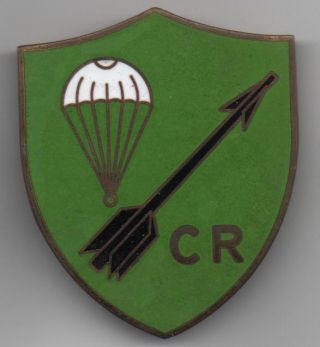 Portugal Portuguese Parachute Paratroops Cr Africa War Badge