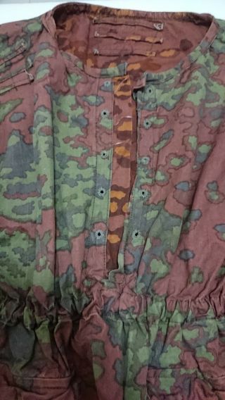 WW2 German M42 Oak Leaf Elite Waffen Camo Smock WWII 1 9