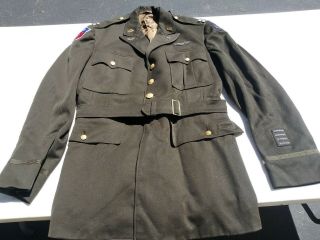 WW2 USAAF Officer ' s Tunic Observer Captain Pilot China Representative Size 42 L 2