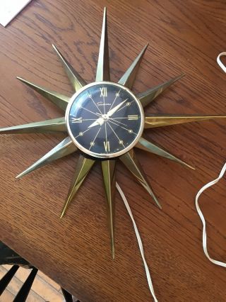 Vintage Sessions Electric Wall Clock 1960 