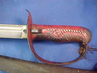 Orig 1899 TYPE 32 JAPANESE ARMY Non Comm Officer SWORD w SCABBARD 2