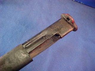 Orig 1899 TYPE 32 JAPANESE ARMY Non Comm Officer SWORD w SCABBARD 8