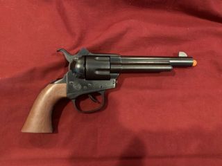 Marx Western Style Revolver,  " Shooting Shell " Cap Gun: