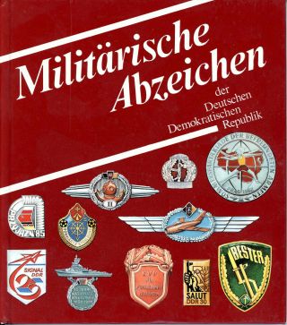 Best East German Military Badge Book Militärische Abzeichen Der Ddr Nva Feder