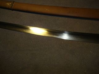 Japanese WWll Army officer ' s sword in mountings,  old family 5