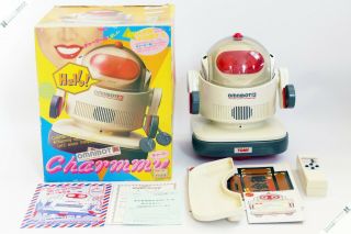 Tomy Personal Robot Omnibot Junior Jr.  Charmmy 2000 Hearoid Japanese Complete
