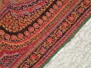 Antique Victorian Persian Woven Wool & Silk Paisley Piano/Ladies Shawl 4