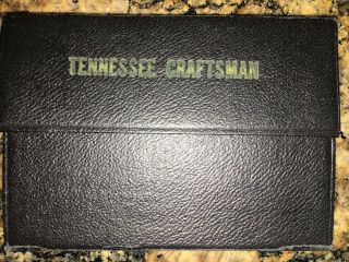 Vintage 1940 Tennessee Craftsman Or Masonic Textbook