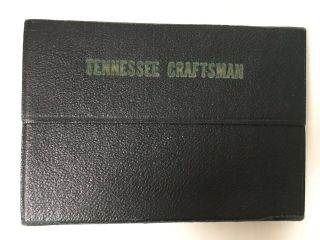 Vintage 1940 Tennessee Craftsman or Masonic Textbook 3