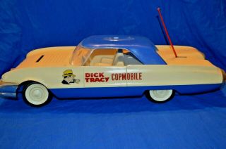 1963 Ideal Dick Tracy Copmobile Police Car