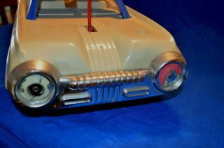 1963 IDEAL DICK TRACY COPMOBILE POLICE CAR 3