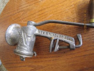 Vintage Dandy 1 Table Top Meat Grinder Standard Corp Made In Usa Mt.  Joy Pa