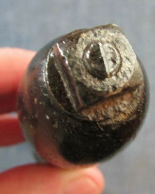 Civil War Naval CANNON BALL SIZER Marked US with Anchor on wood handle 4