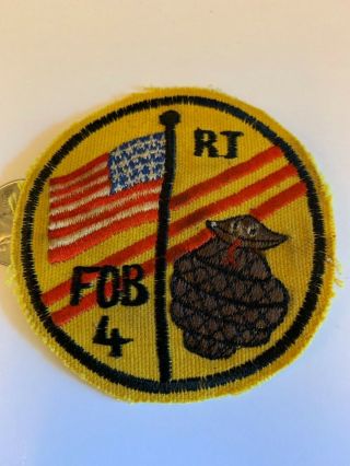 Fob 4 Macvsog Patch Military Us Army Macvsog Green Berets Special Forces Vietnam