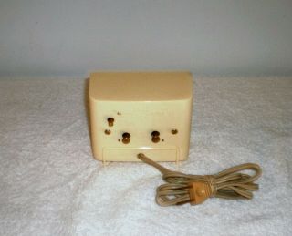 Vintage 1960 ' s G.  E Telechron Electric Alarm Clock Model 7HC225 - 2