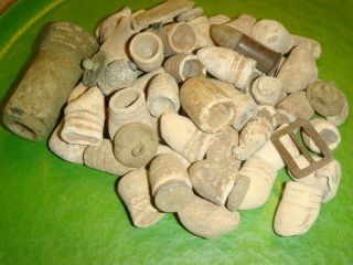 Another Great Group Of Dug Confederate And Us Civil War Bullets From Virginia