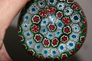 Fine Quality Old Paperweight Millefiori Info Welcome Very Rare