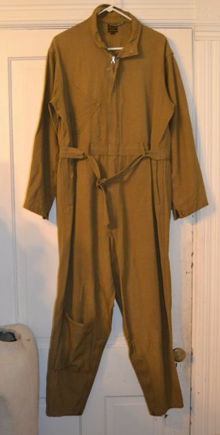 Wwii Us Army Air Forces A - 4 Flight Suit Size 44