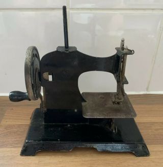 Vintage Antique Toy Sewing machine possible Casige 30s 40s ? 2