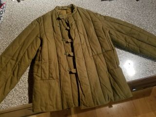 Soviet Military Ww2 Winter Jacket Uniform Telogreika (vatnik) Size 2 S/m