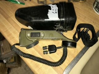 Military Sound Powered Field Phone Ta - 1/pt Ta - I/pt With Case Lionel Telephone M1
