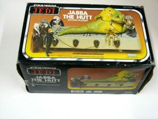 Vintage Star Wars Return Of The Jedi,  Rotj Jabba The Hutt Playset.