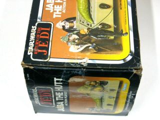 VINTAGE Star Wars Return of the Jedi,  ROTJ Jabba the Hutt playset. 6