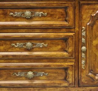 Rare Vintage Drexel Heritage Cabernet Decorative Brass Dresser Drawer Backplate
