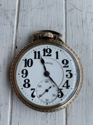 Illinois Bunn Special 60 Hour 21 Jewel Pocket Watch