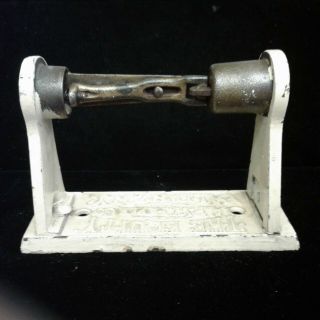 Antique " The Equity A.  P.  W.  Paper Co.  " Toilet Paper Holder 1890 