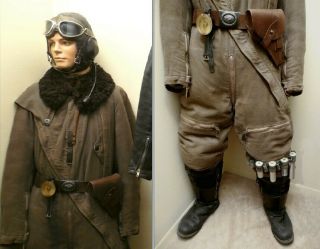 Ww2 German Luftwaffe Flight Suit Exc.