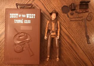 Vintage Marx Best Of The West Johnny West Cowboy With Travel Case